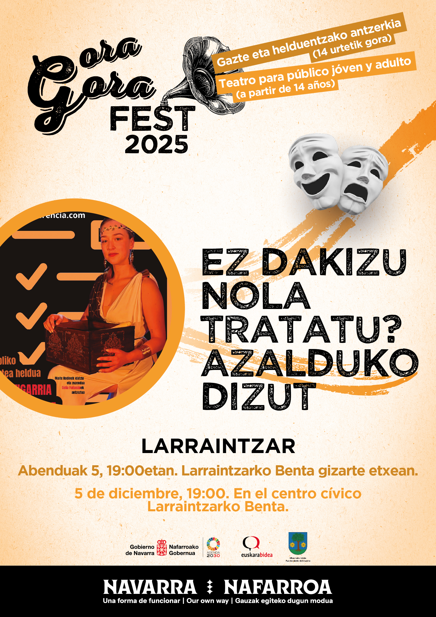 EZ DAKIZU NOLA TRATATU? AZALDUKO DIZUT (Gora gora fest!)